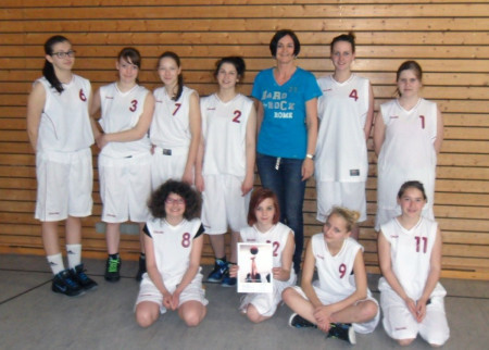 Basketballerinnen GMS Baunach Nordbayerischer Meister 2013