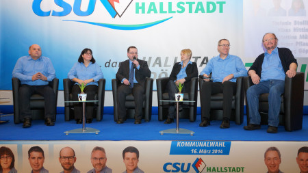 Wahlveranstaltung CSU Hallstadt 2014