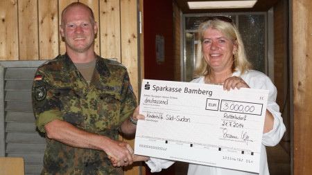 Spendenlauf Schule Rattelsdorf Südsudan 2014