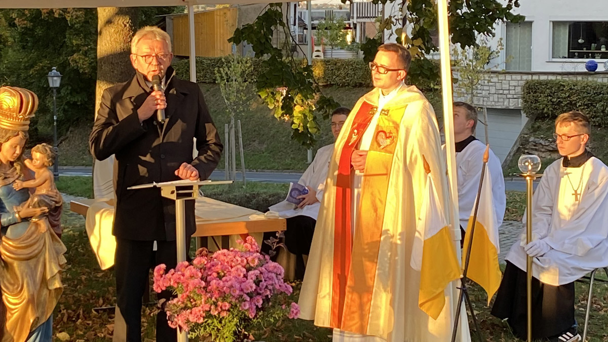 Einer, der das Wir vor das Ich stellt Nachrichten am Ort